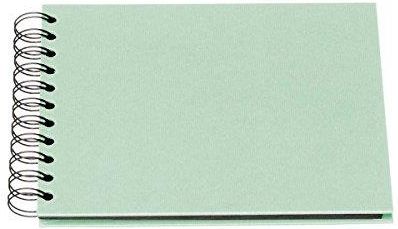 Album Photo Rössler S.O.H.O. 195x145mm - 40 Pages Noires, Reliure Wire-O, Style Kraft