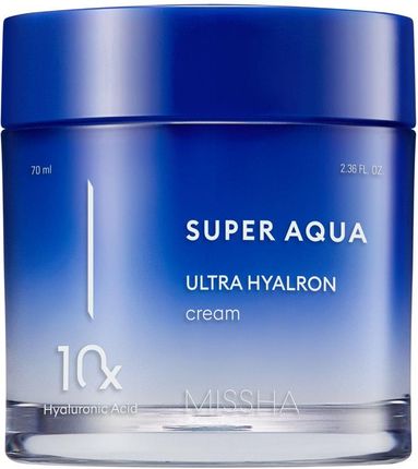 Krem Missha Pielęgnacja twarzy Nawilżanie Super Aqua Ultra Hyaluron Cream na dzień 70ml