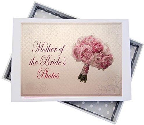 White Cotton Cards Wedding Bliss Zertifikat Halter – Hochzeitsurkunden-Box Mit Organzaband & Plakette