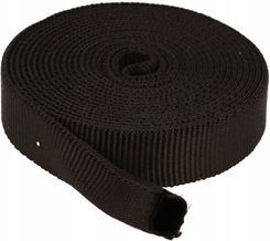 Zdjęcie Taśma Rurowa 25mm Polipropylen Czarna 5mb - Skawina