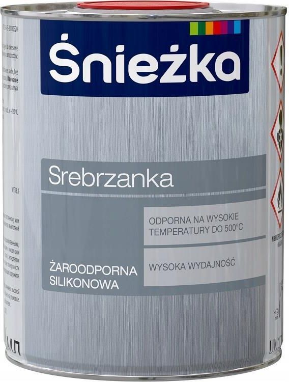 Śnieżka Srebrzanka Żaroodporna Silikonowa 5l