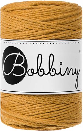 Bobbiny Sznurek do makramy 1,5mm3ply Musztardowy