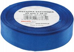 Zdjęcie Taśma satynowa 32 m x 2,5 cm niebieski - Sucha Beskidzka