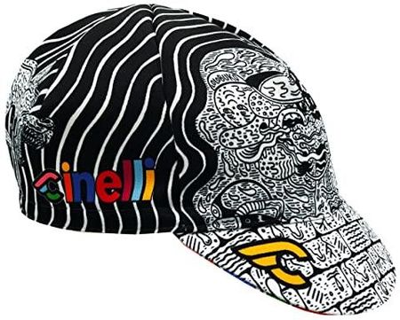 Ertghh Czapka Rowerowa Cinelli Louie Cordero Lolobuko Niebieska Niebieski