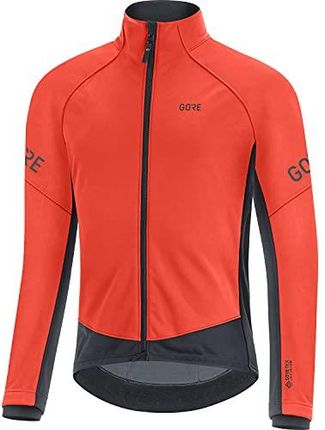 Gore Wear Męska termiczna kurtka rowerowa C3 GORE-TEX INFINIUM XXL Ciemny pomarańczowy/Czarny