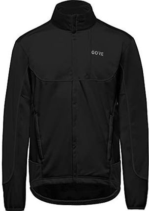 Gore Wear Męska termiczna kurtka rowerowa C5 WINDSTOPPER S Czarna