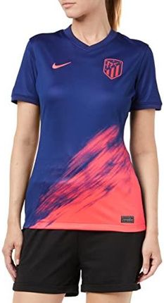 Nike Damska koszulka Atlético Madrid 2021/22 Stadium Away T-Shirt, Sport Red/White, Large