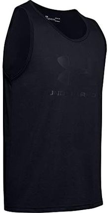 Under Armour Sportstyle Logo Tank Bezrękawnik Sportowy, Czarny/Czarny/Czarny, S