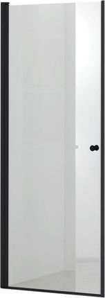Hagser Drzwi Prysznicowe 80Cm Czarny Mat HGR22000021