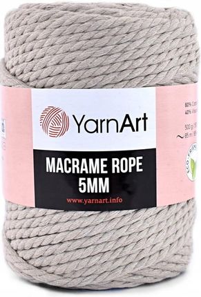 Sznurek YarnArt Macrame Rope 5 mm 753 ciepły beż