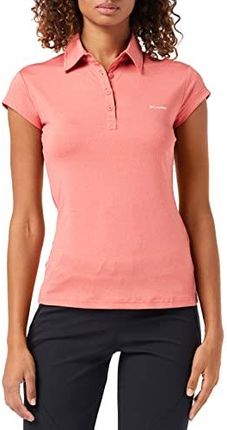 Columbia Peak to Point Novelty Polo koszulka polo, Coral Bloom, XL