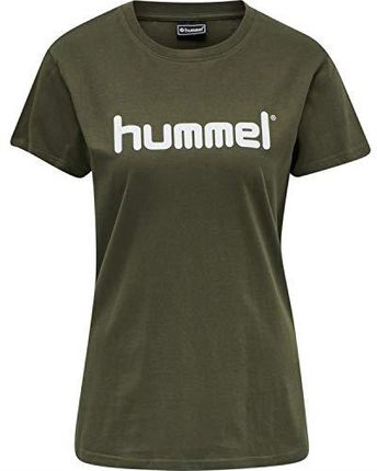 hummel Damska koszulka z logo GO Cotton