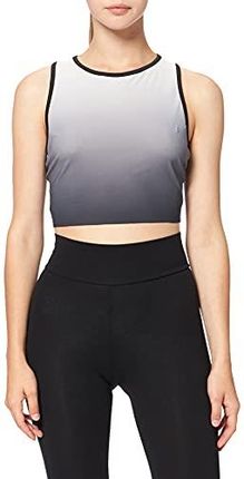 Reebok Y Ombre Crop top, damski, czarny, XS