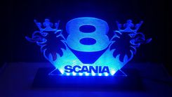 Zdjęcie scania logo lampka led - Jastrzębie-Zdrój