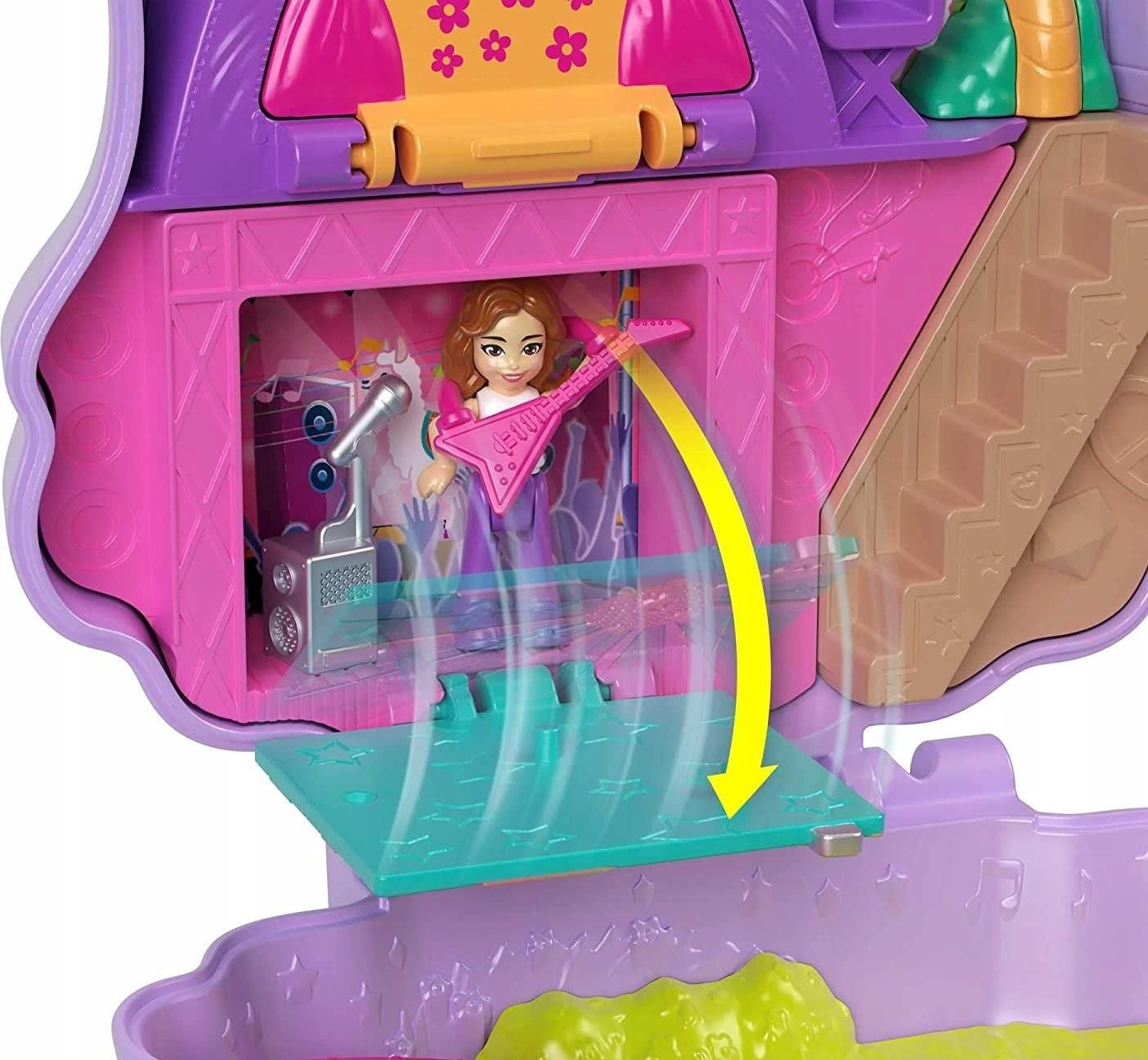 Polly Pocket Zestaw kompaktowy Biwakowa Lama 