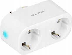 Inteligentne gniazdko podwójne sterowane WiFi programator czasowy
