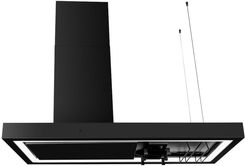 Okap kuchenny Ciarko Design Minimal 2 Black 120cm (bez haczyków) CDW1202C