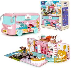 Zdjęcie Rozkładany kamper z akcesoriami Sapphire Kids SK-71 - Mikołów