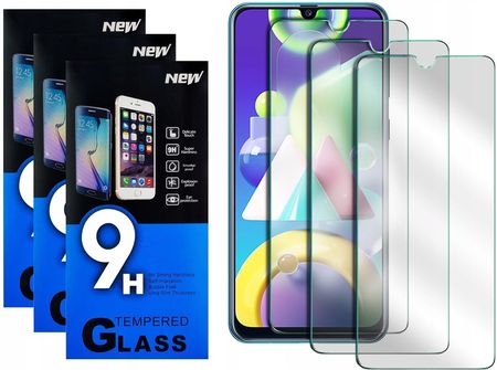 Szkło Hartowane Szybka Do Samsung Galaxy M21 3Szt