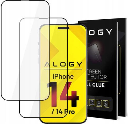 Alogy Szkło X2 Full Glue Pełne Do Apple Iphone 14 Pro