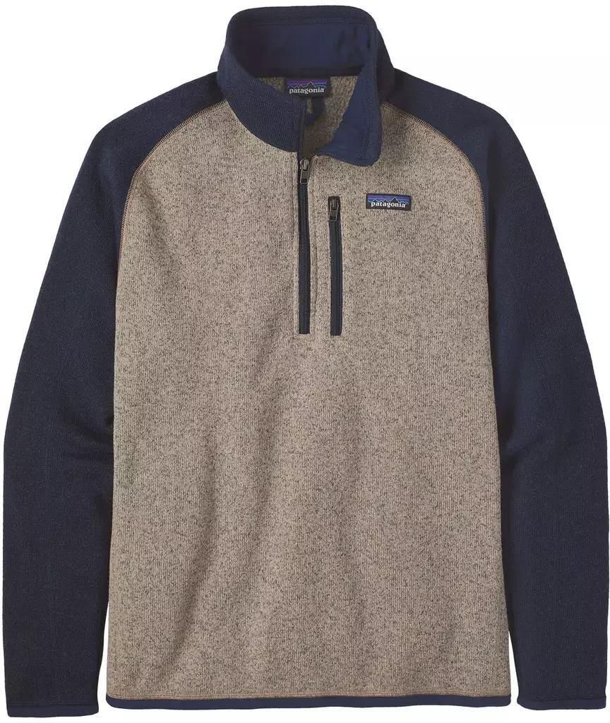 Patagonia Polar M S Better Sweater 1/4 Zip Oar Tan Ceny i opinie - Main Image