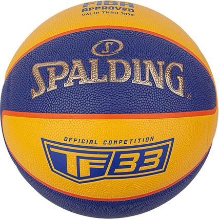 Spalding Tf 33 Official Ball 6 Żółty