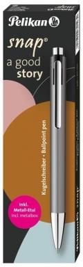 Pelikan Długopis Etui Snap K10 Metallic Platin