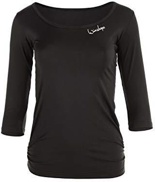 Winshape - Maglia con Maniche a 3/4-maniche, Avvolgente