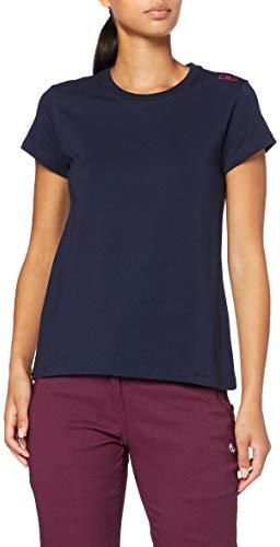 CMP 30d6536 T-Shirt Donna In Cotone Elasticizzato: Comfort Per Sport E Tempo Libero