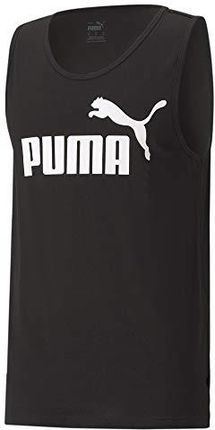 Puma Mężczyźni Ess Tank Bezrękawnik, Puma Black-Cat, L