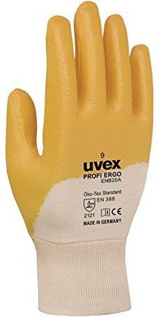 uvex Arbeitshandschuhe profi ergo orange Größe 10 1 Paar uvex Arbeitshandschuhe profi ergo orange Größe 10 1 Paar