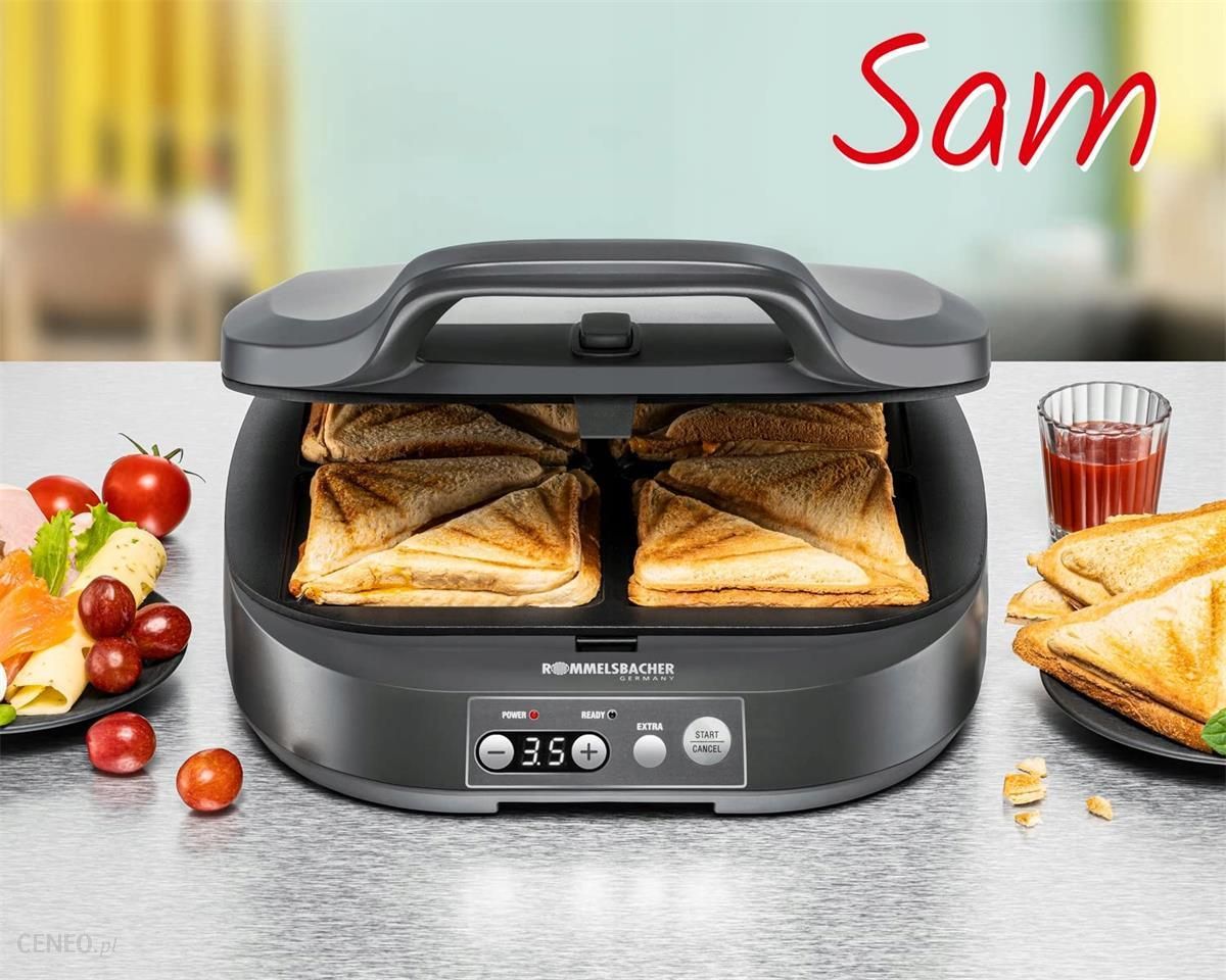 SANDWICH MAKER ST 1800 Sam - Products from A to Z - ROMMELSBACHER