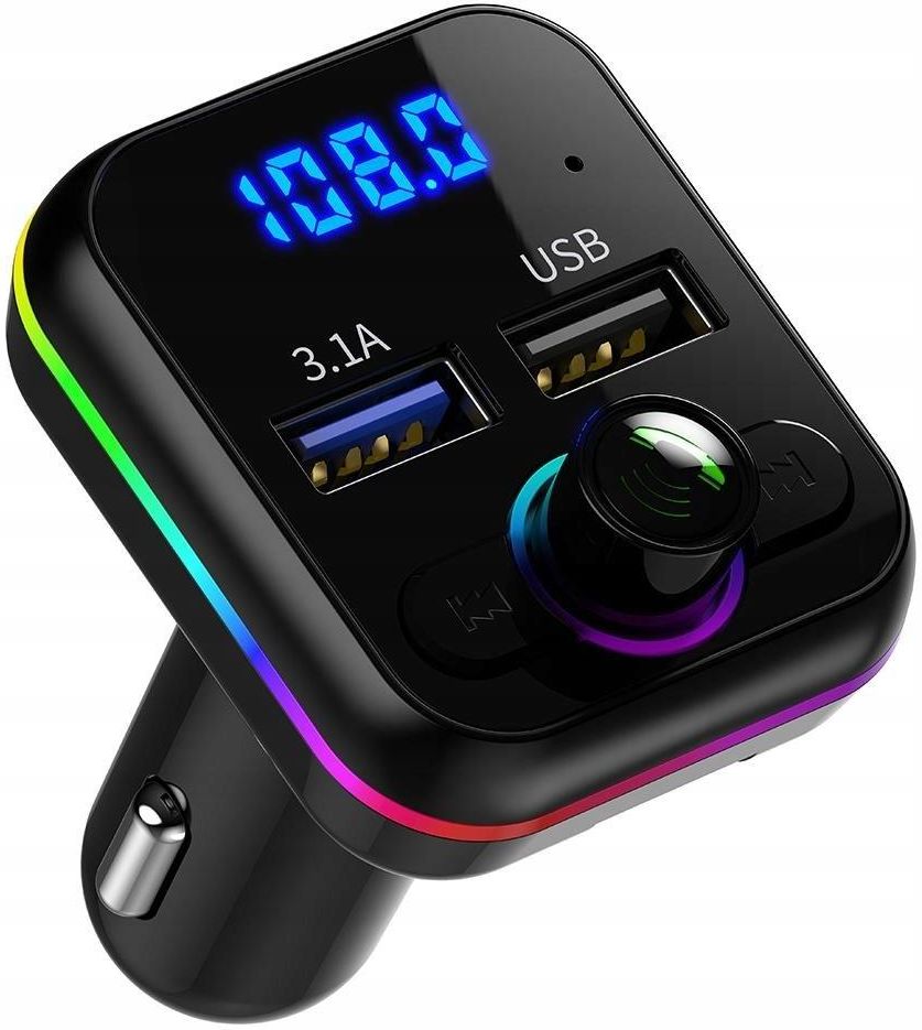 M34 Transmiter Bluetooth Fm Mp3 Sd Ładowarka Usb + Mic Opinie i ceny