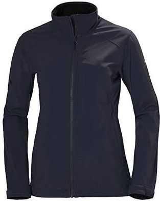 Helly Hansen Kobiety Paramount Softshell Water Resistant Windproof Breathable Kurtka Granatowy S