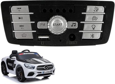 Lean Cars Panel Muzyczny Do Auta Akumulator Mercedes Sl500 Policja