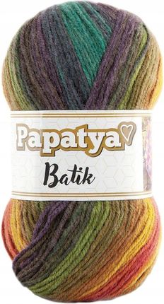 Włóczka Papatya Batik Melanż 100% Akryl 554-43