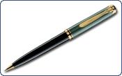 Długopis Pelikan Souveran Czarno-zielony K800
