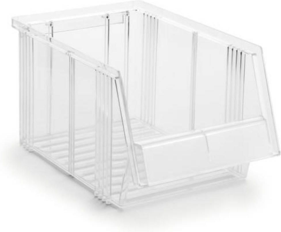 Treston Skrzynka Magazynowa 527513 (Sxw G) 186 156 300Mm Przezroczysty ...