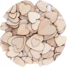 Zdjęcie Drewniane scrapki Serca mix wymiarów Ozdobne x120 - Obrzycko