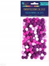 Zdjęcie Pompony Pomponiki Kulki Ozdobne 120 szt. Dekoracja - Gniew