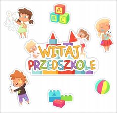 Zdjęcie Dekoracje okienne dwustr. Witaj... 01 7szt - Czerniejewo