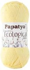 Włóczka Papatya Ecological Bawełna J.żółta 706
