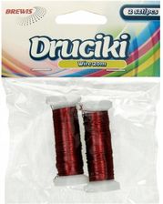 Zdjęcie Drucik Florystyczny Czerwony 20M DF20-6 Brewis - Pieniężno