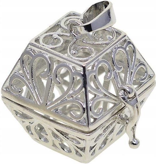 4x Pearl Bead Cage Charms Locket Cage Otwarty Ceny i opinie Ceneo.pl