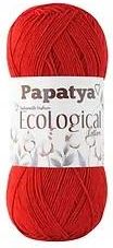 Włóczka Papatya Ecological Bawełna Czerwona 401