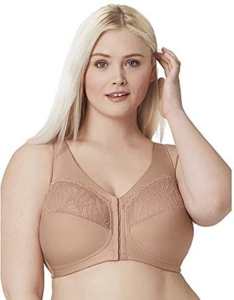 Glamorise Damski naturalnie formujący biustonosz bez fiszbin #1210 Full Coverage Bra (1 opakowanie)