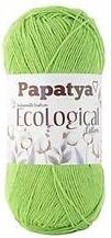 Włóczka Papatya Ecological Bawełna Zielona 803