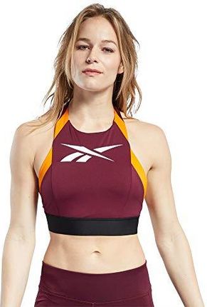 Reebok Biustonosz sportowy Wor Mesh Bralette damski, granatowy, 2XS