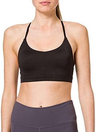 PUMA Damen, Low Impact Strappy Bra Sport Bh, Schwarz, XL