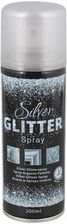 Zdjęcie Brokat w sprayu srebrny lakier szybkoschnący 200ml - Kraków